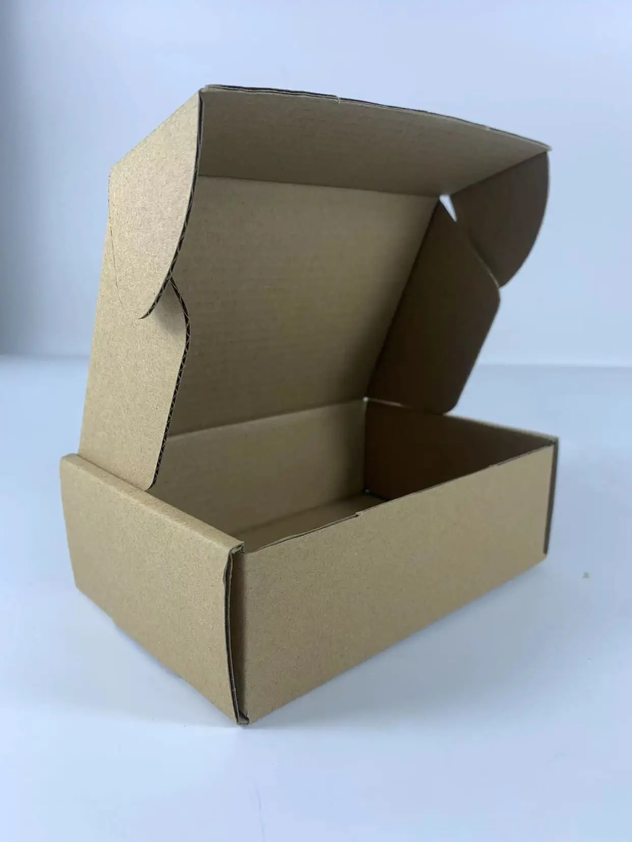 Вътрешен размер 80x45x40 мм Кафява кутия с логото на потребителски