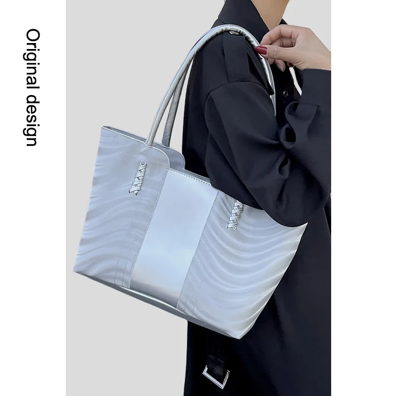 Модерна Дамска чанта-тоут голям капацитет, Корейската чанта през рамо, Офис дамски ежедневни Дамски чанти