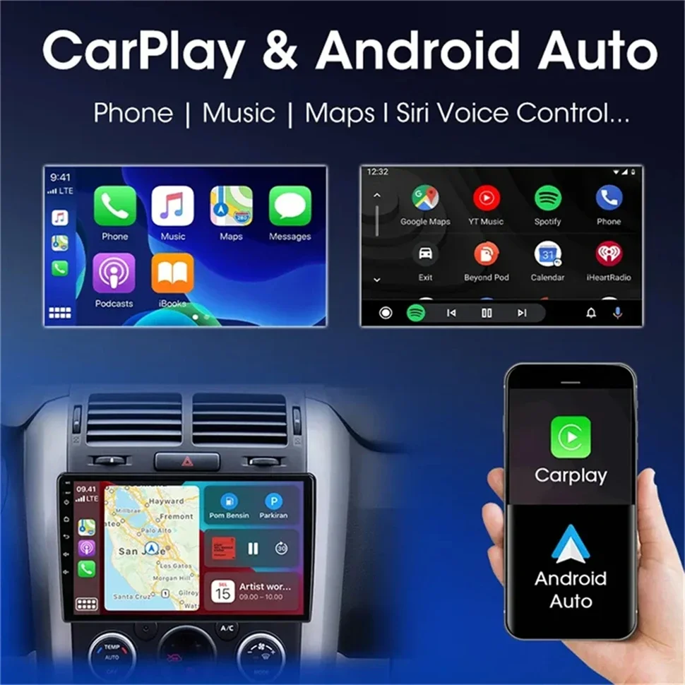 Android 13 За Buick Opel Envision 2014-2017 2018 Радиото в автомобила Безжичен Carplay Авто Стерео-RDS SWC Плейър 4G DSP Мултимедия BT