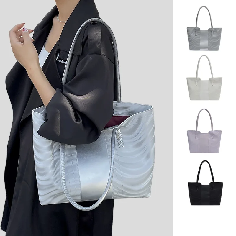 Модерна Дамска чанта-тоут голям капацитет, Корейската чанта през рамо, Офис дамски ежедневни Дамски чанти