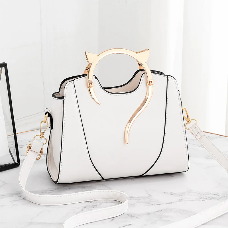 Есенно-зимни модни дамски сладко чанта през рамо 2023, проста, топла разпродажба, нова дамска чанта-месинджър