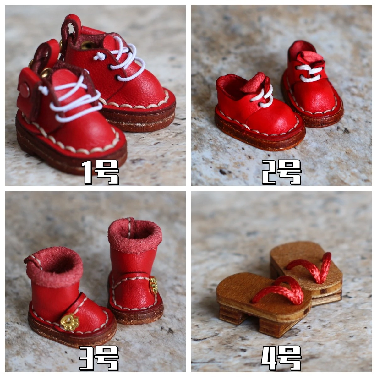 [STODOLL] детски обувки ob11 12 точки ботуши ръчно изработени обувки Martin vinyl обувки обувки за кукли ob11