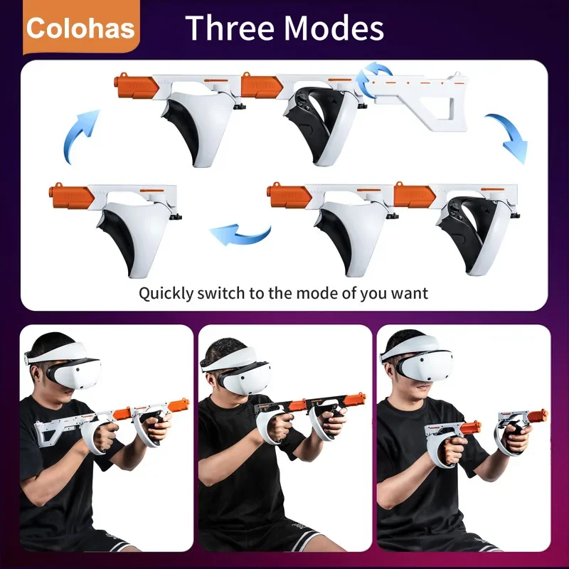 Аксесоари за игри виртуална реалност За Sony PS VR2 Гейм контролер за шутъри Инвентар и Аксесоари за индукция на тялото Магнитно усвояването на Коледа